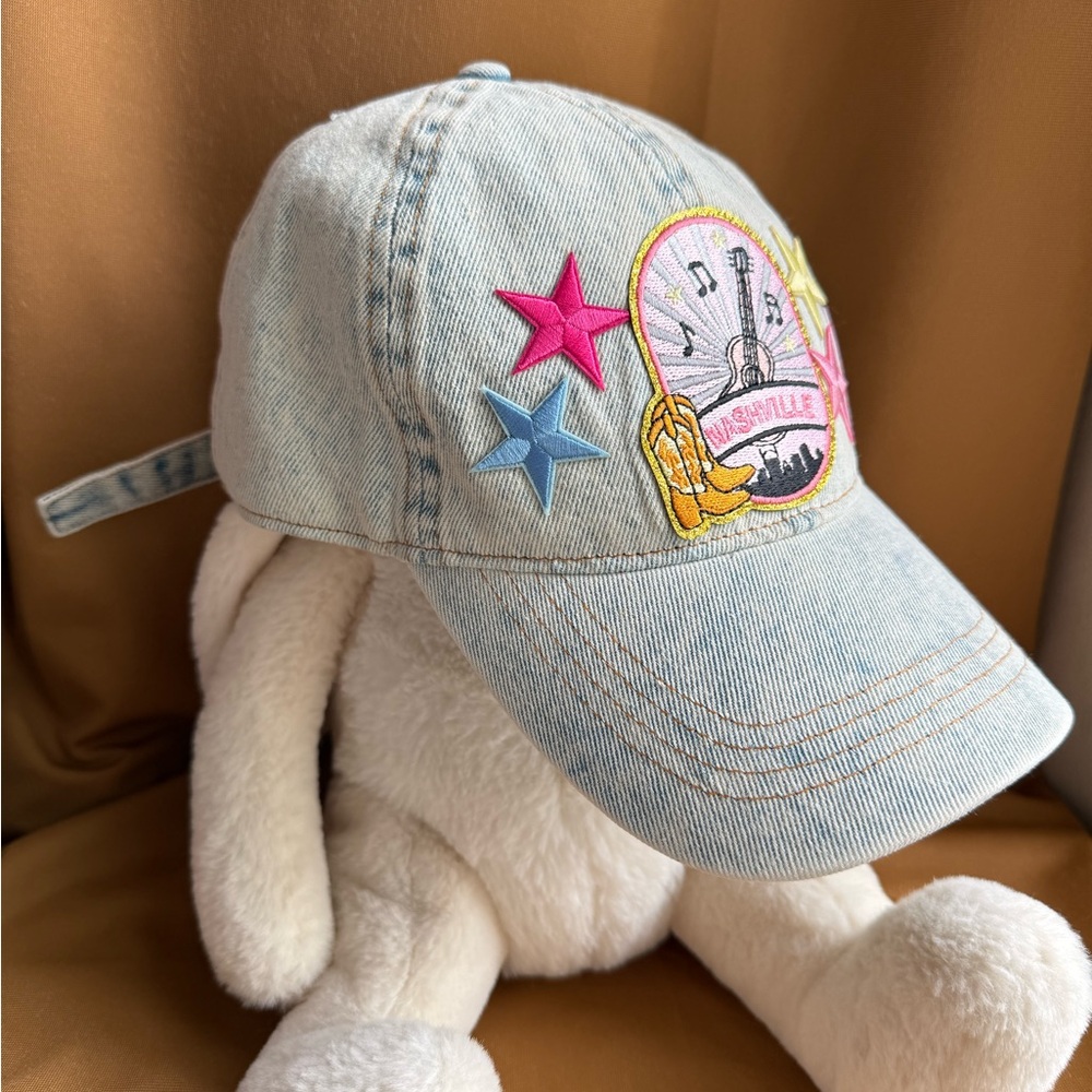 Nashville Patch Denim Cap - Picture 3 of 3
